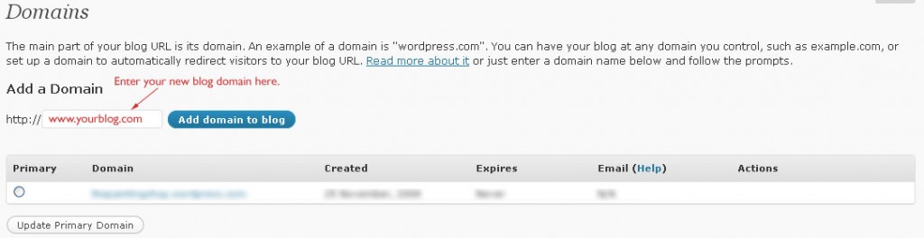 domain