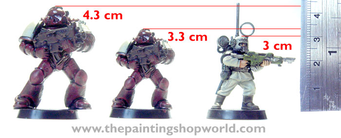 Warhammer Mini Size Warhammer Mini Size
