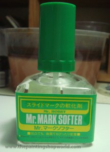 Mr Mark Softer decal softener