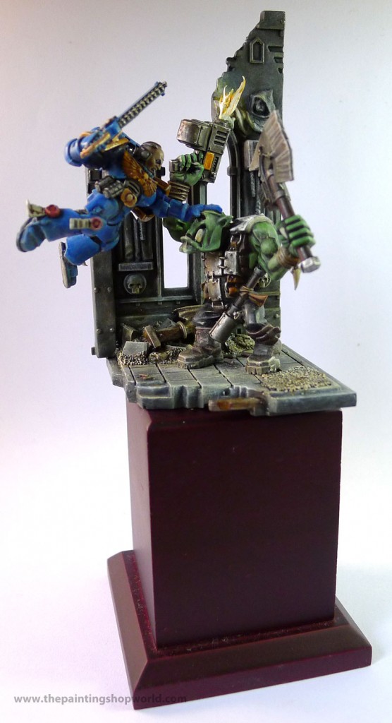 Ultramarine and Ork