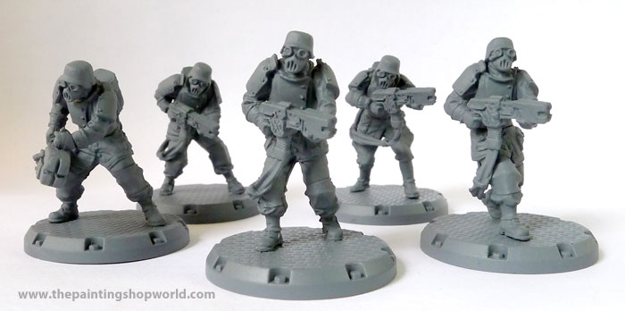 Dust Tactic Axis Laser Grenadier Squad