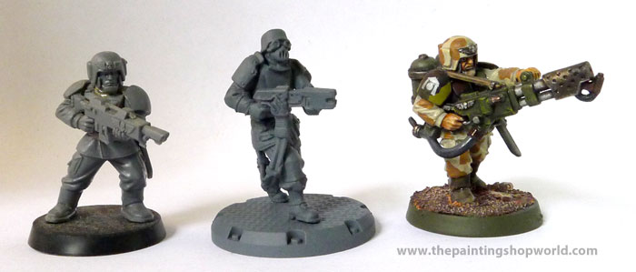 Dust Tactic Axis Laser Grenadier Squad