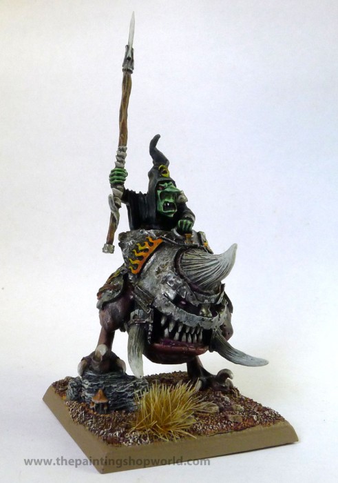 night goblin boss on squig