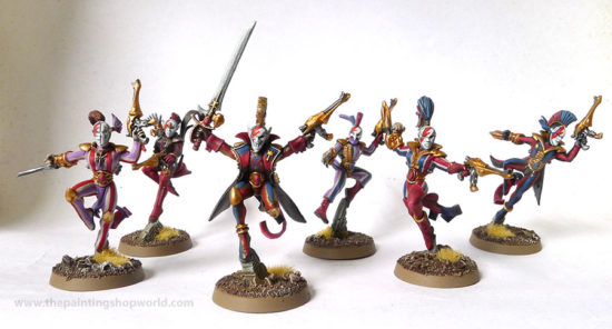 40k eldar Harlequin