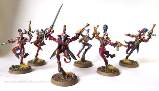 40k eldar Harlequin