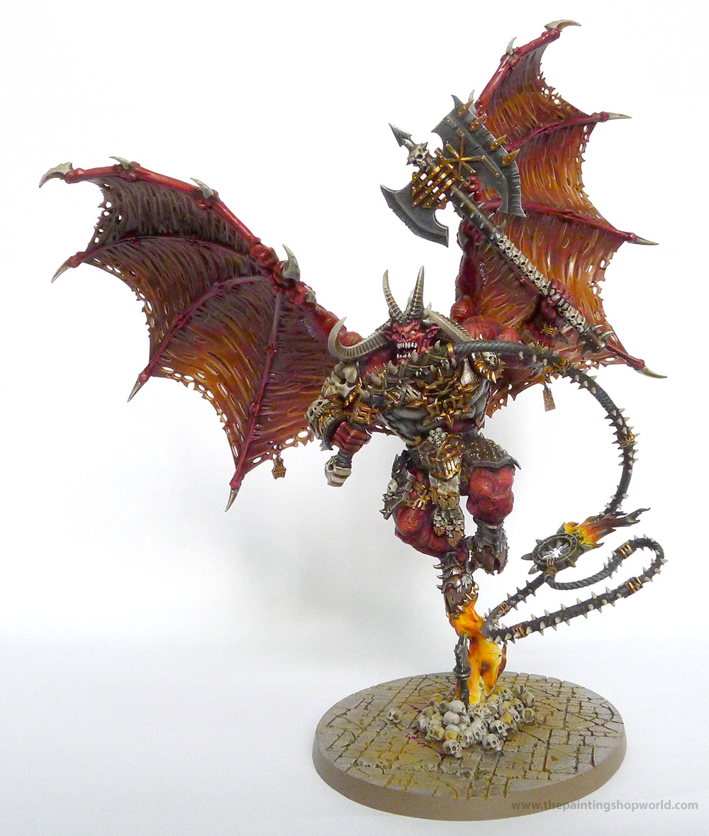 BLOODTHIRSTER Daemons Of Khorne warhammer - 40K ** COMMISSION ** painting