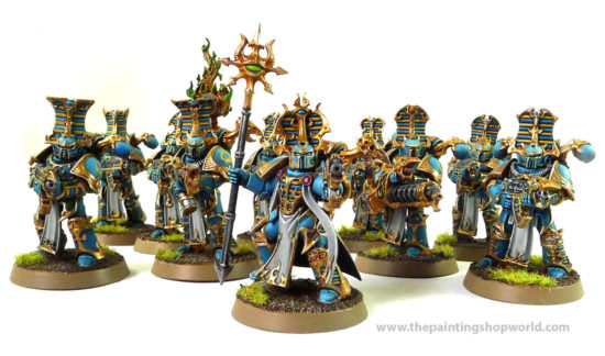 40k Thousand Sons Rubric Marines