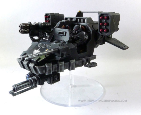 40k Dark Angel Ravenwing Landspeeder Typhoon