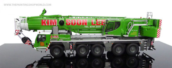 Liebherr LTM 1250 Diecast Crane Model Kim Soon Lee