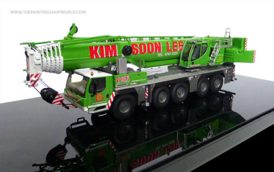 Liebherr LTM 1250 Diecast Crane Model Kim Soon Lee