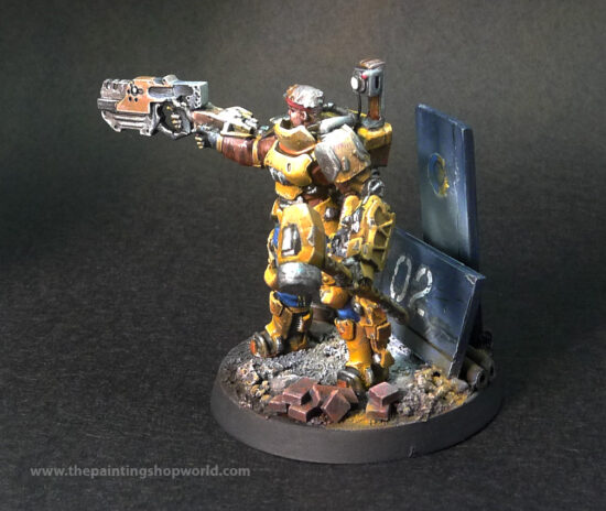 Corvus Belli Infinity Digger Armed Prospector