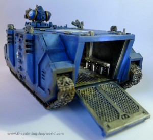 40k Ultramarines Rhino