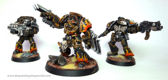 Legionnaires Marines and Terminator